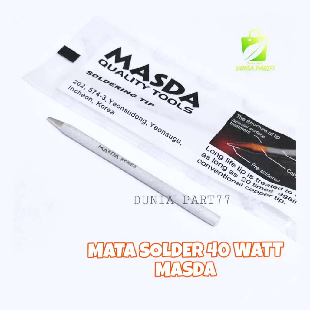 Mata Solder 40Watt Tumpul Mata Solder 40 Watt Masda