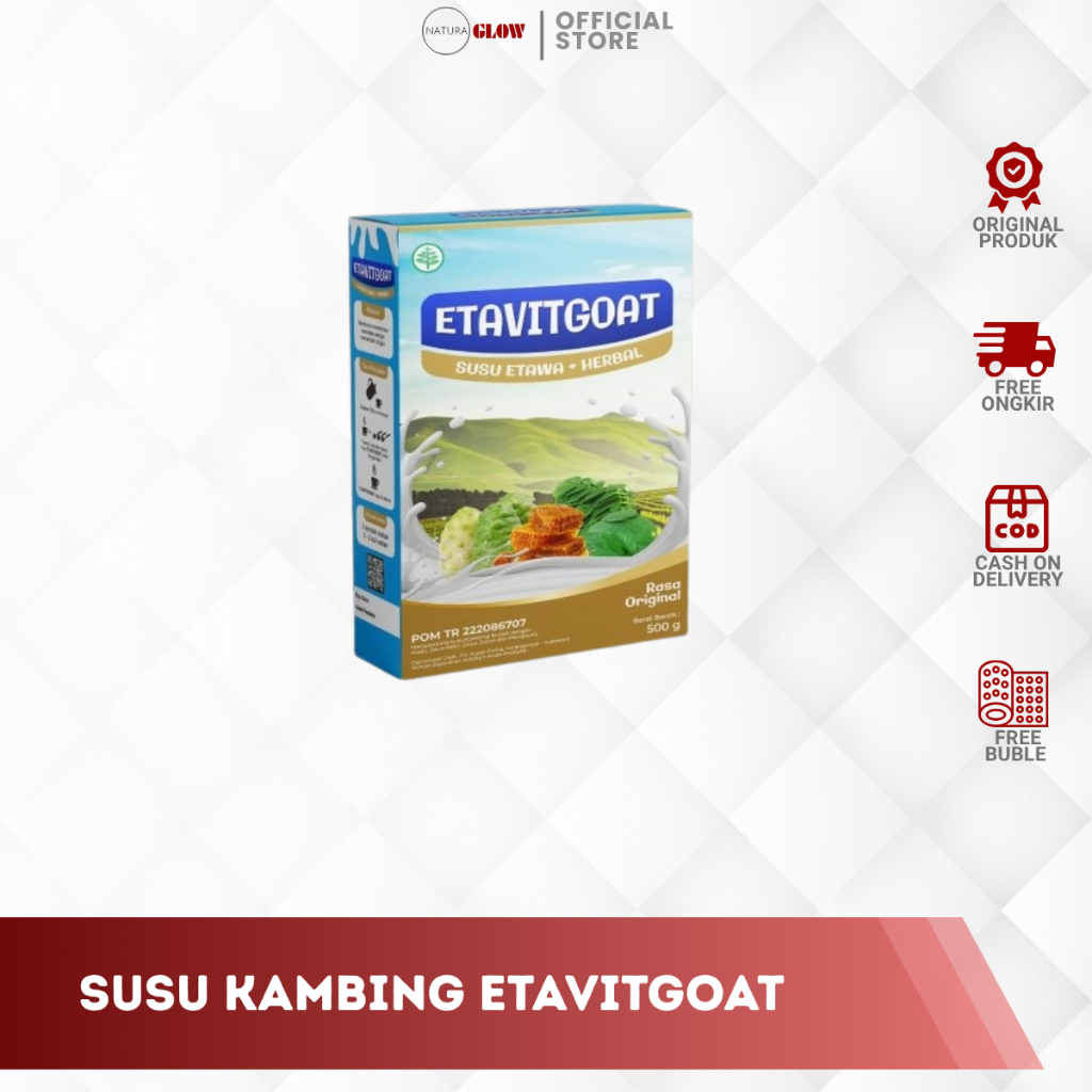 

SUSU GEMUK ETAVITGOAT - rasa original & coklat | bantu naikkan berat badan alami | tinggi nutrisi | susu kambing etawa superprima original 100% | bisa COD