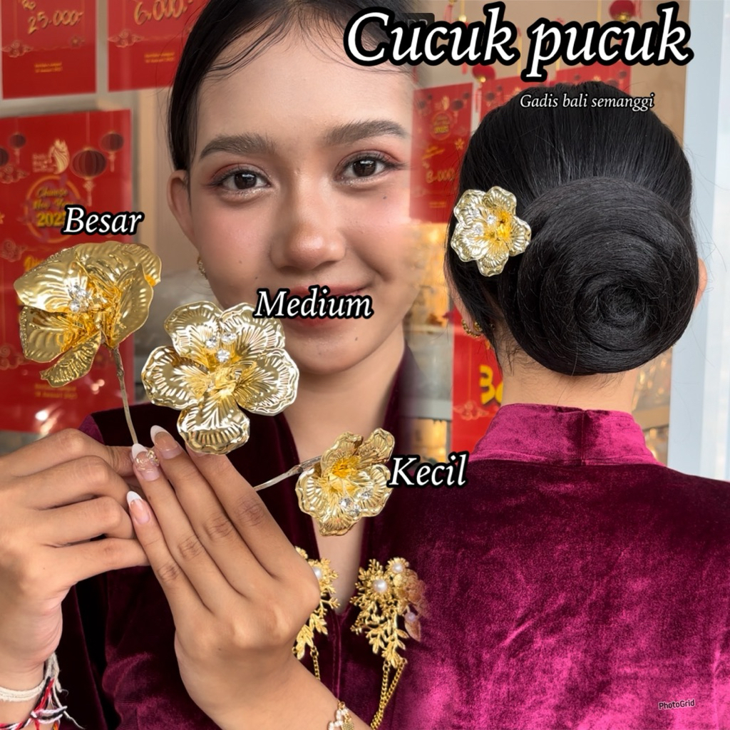 cucuk pucuk arjuna medium/ bunga sanggul