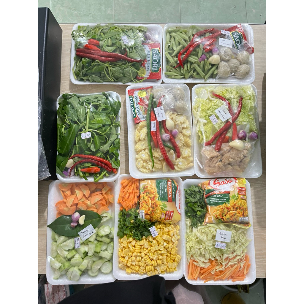 

Sayur pack 3-4 porsi | Terhemat area Jogja