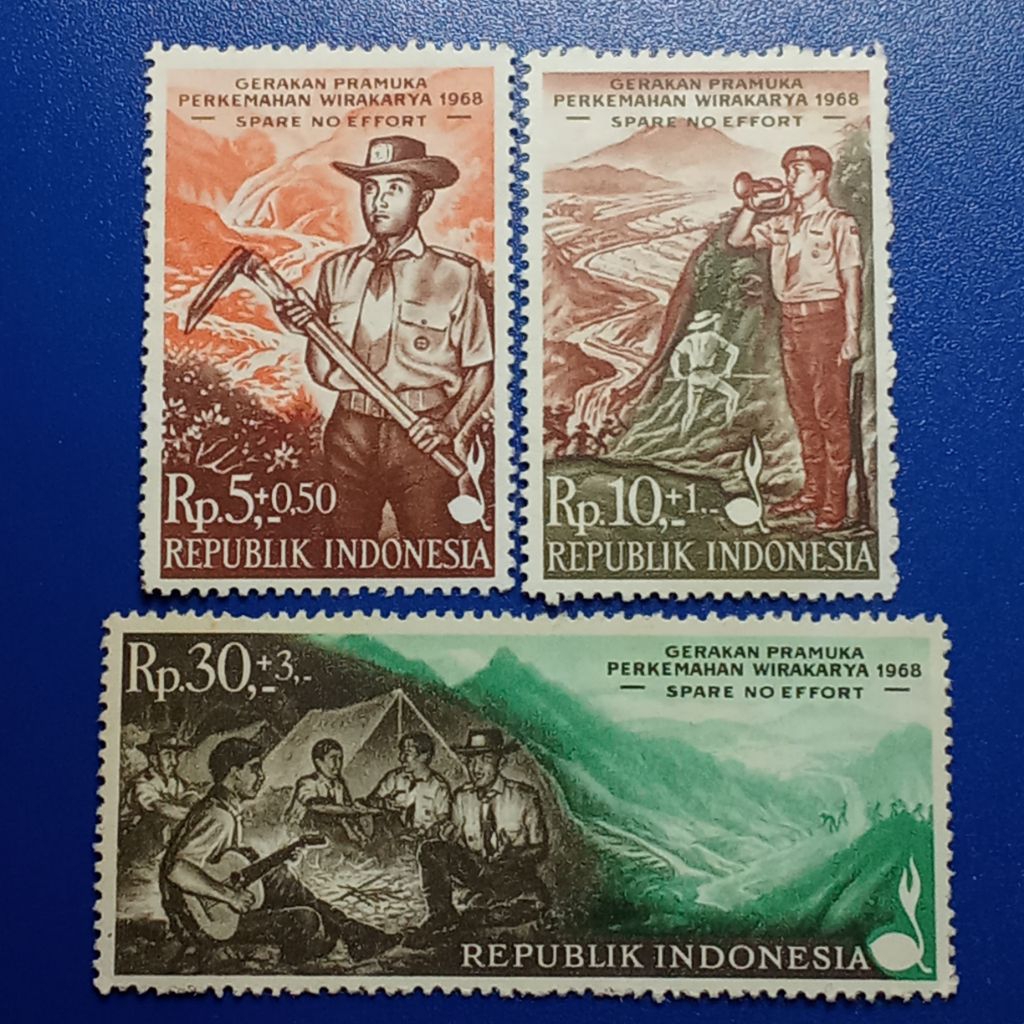 

Prangko Seri Pramuka Tahun 1968