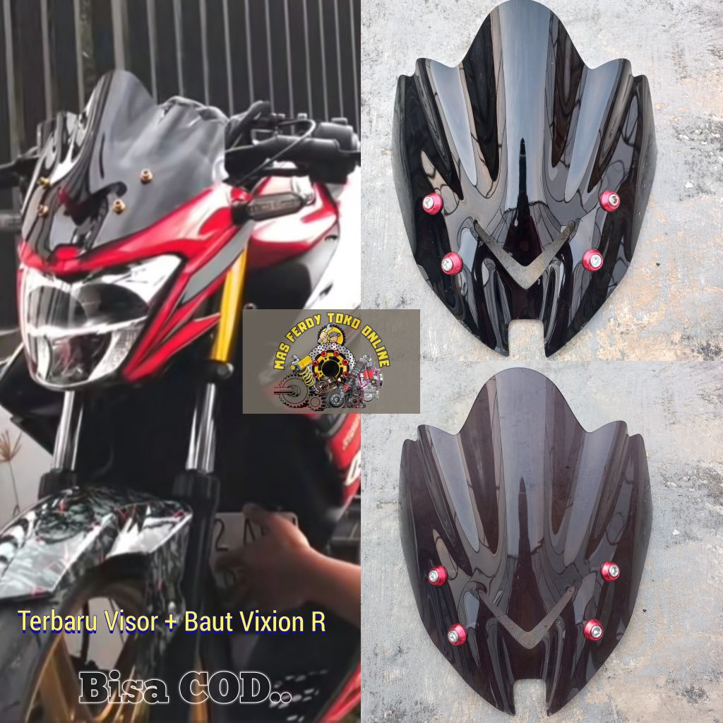 VISOR VIXION R VISOR WINDSHIELD VIXION NEW R 155
