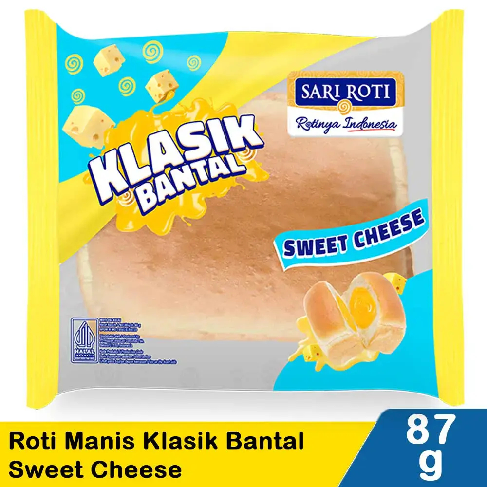 

sari roti roti manis klasik bantal sweet cheese 87g