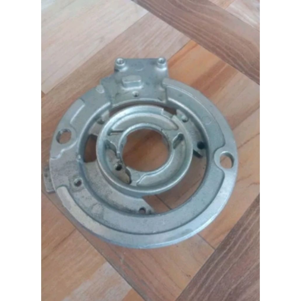 breket spul kern dudukan utuh spoll Yamaha Rxz rzr rx-z 55k tatak pulser dalam luar pengapian
