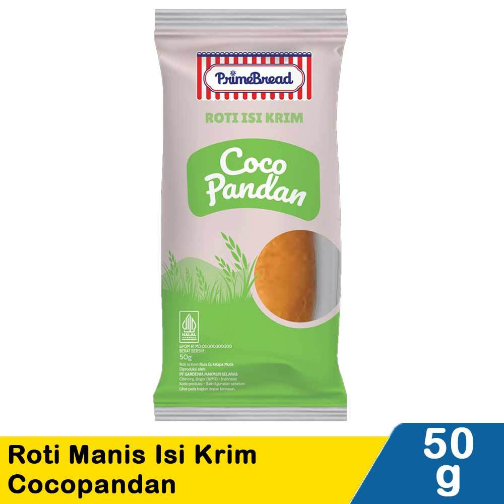 

prime bread roti manis isi krim cocopandan 50g