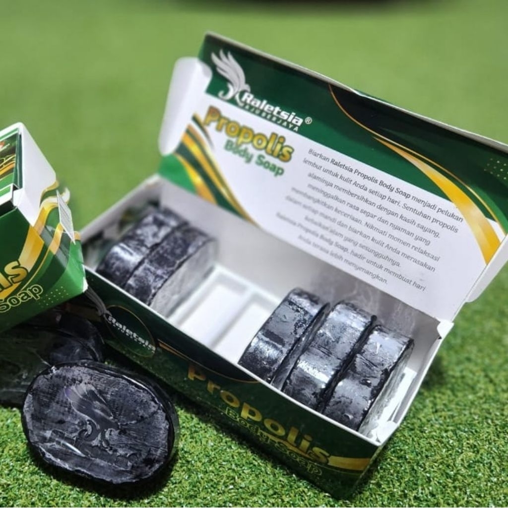 Raletsia propolis soap / sabun Raletsia propolis / sabun propolis