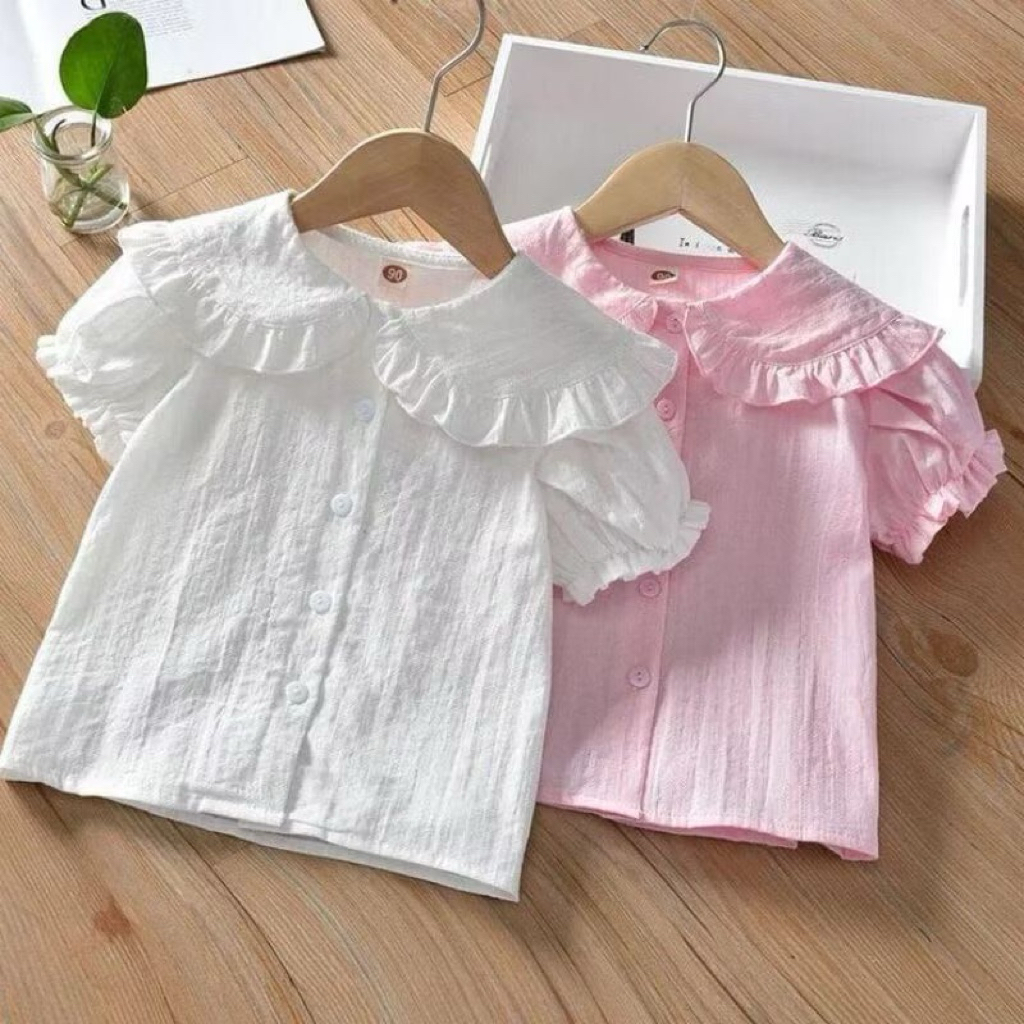 Zaina Kemeja Blouse Anak Perempuan 1-12 Tahun / Baju Atasan Anak Perempuan
