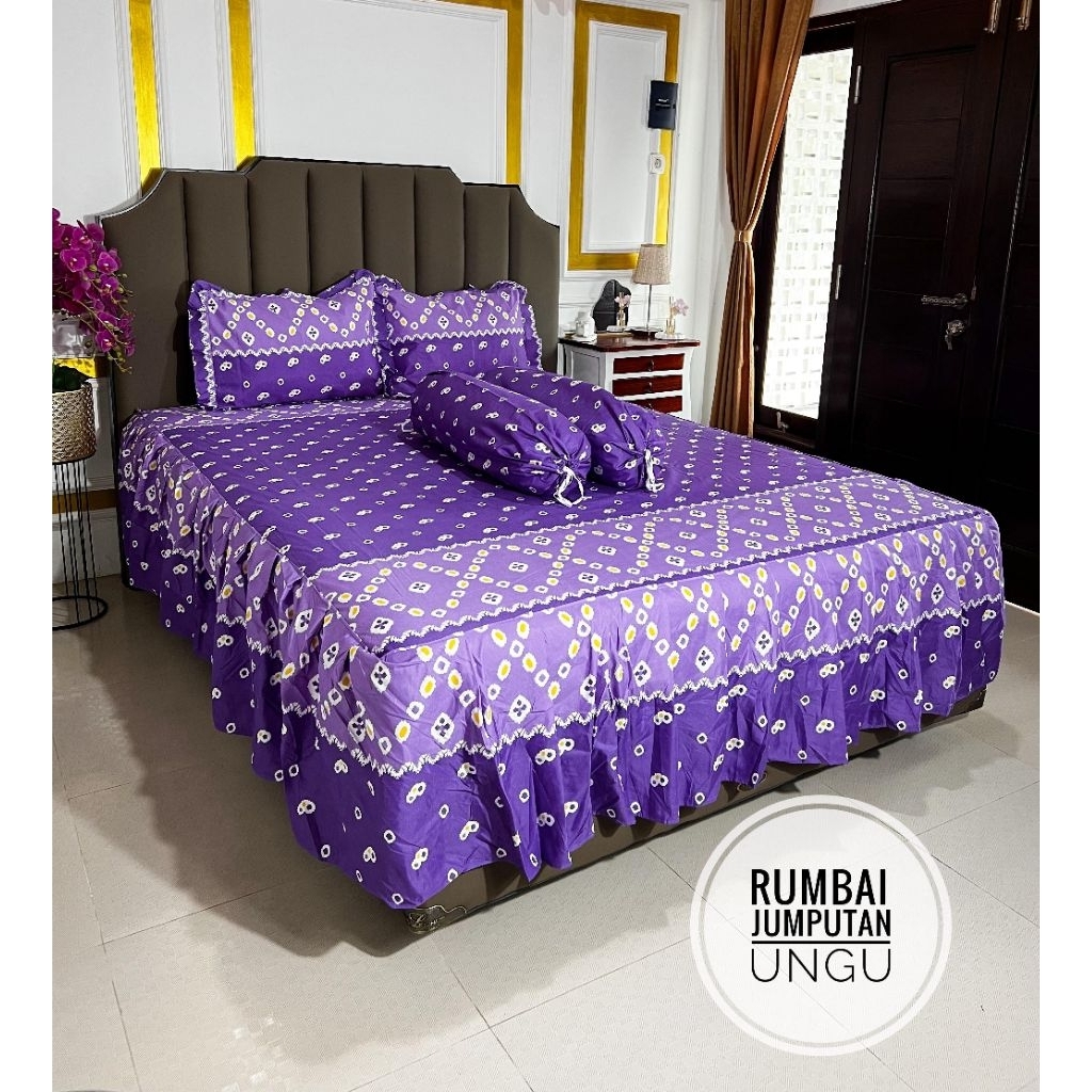 Sprei Rumbai Biasa Motif Batik Jadul Sprei Rumbai Biasa Batik Jumput Sprei Rumbai Biasa Motif Jumput