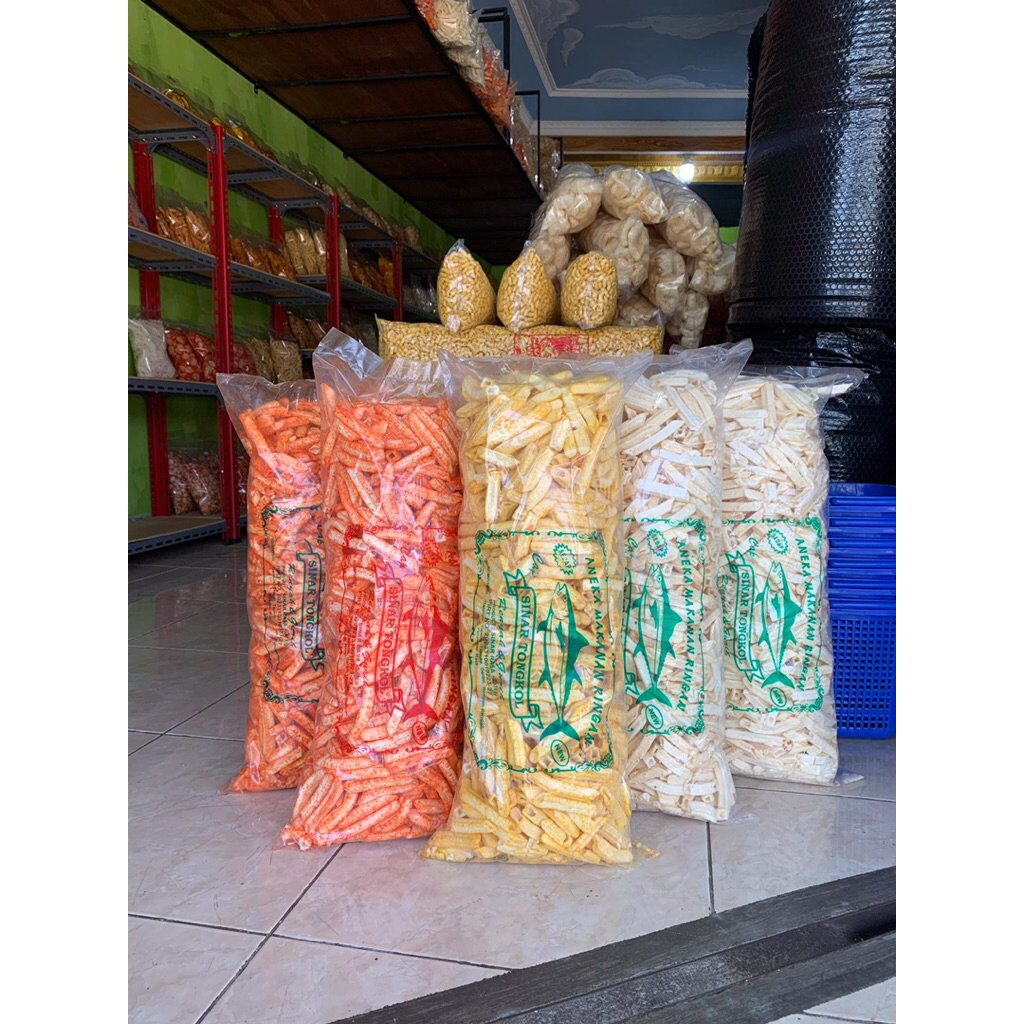

Nycyta Home 1Bal Kerupuk Potato Kentang/Kerupuk Potato Kentang 3 Rasa /Kerupuk Potato