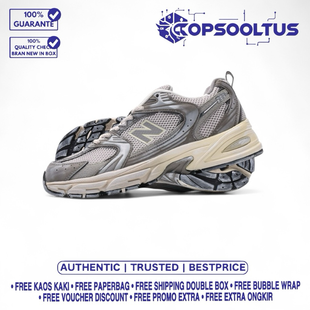 

Sneakers'530R1 Grey Mat'ter 100'% Authentic Bnib.