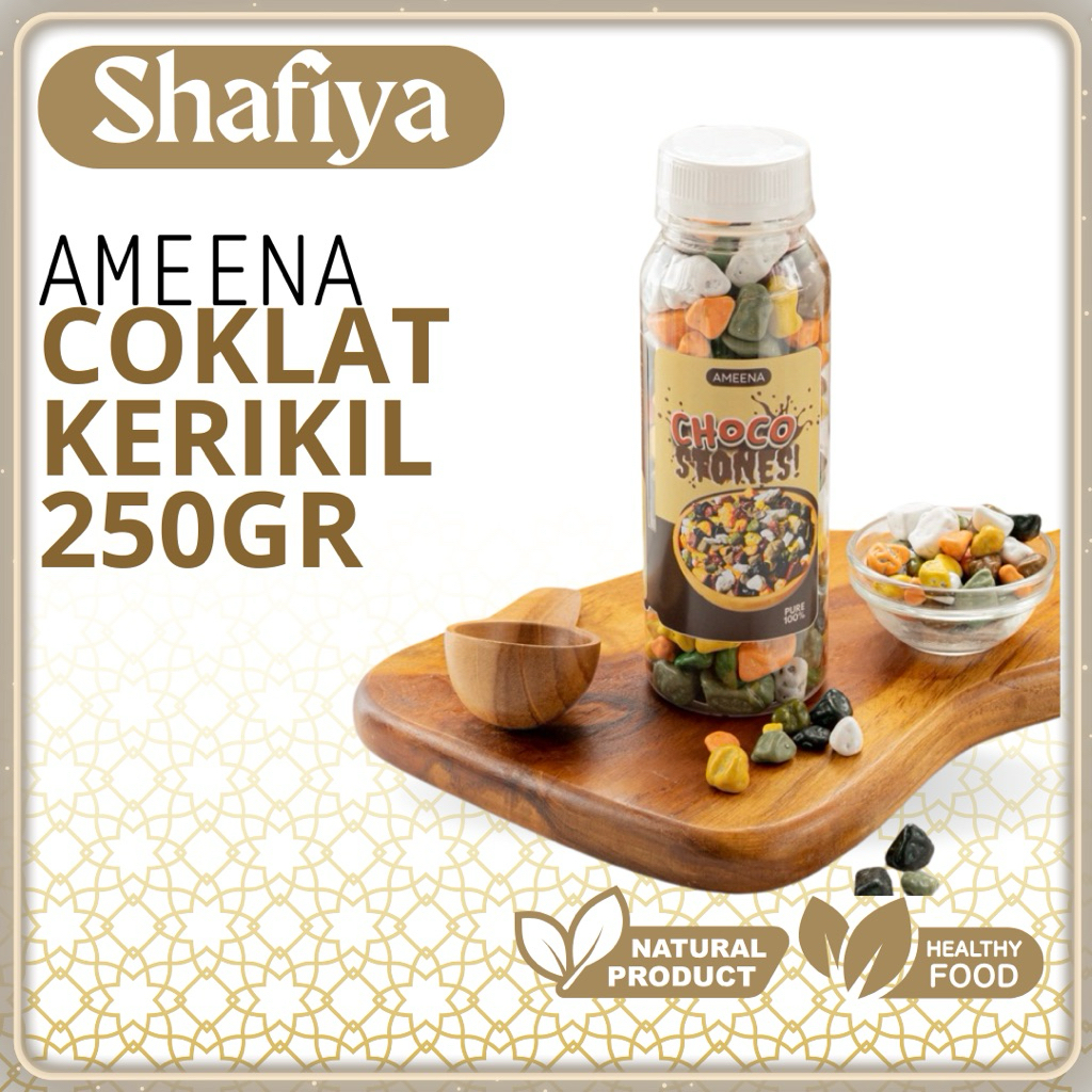 

Coklat Kerikil Choco Stones 250 GR | Ameena Premium Quality