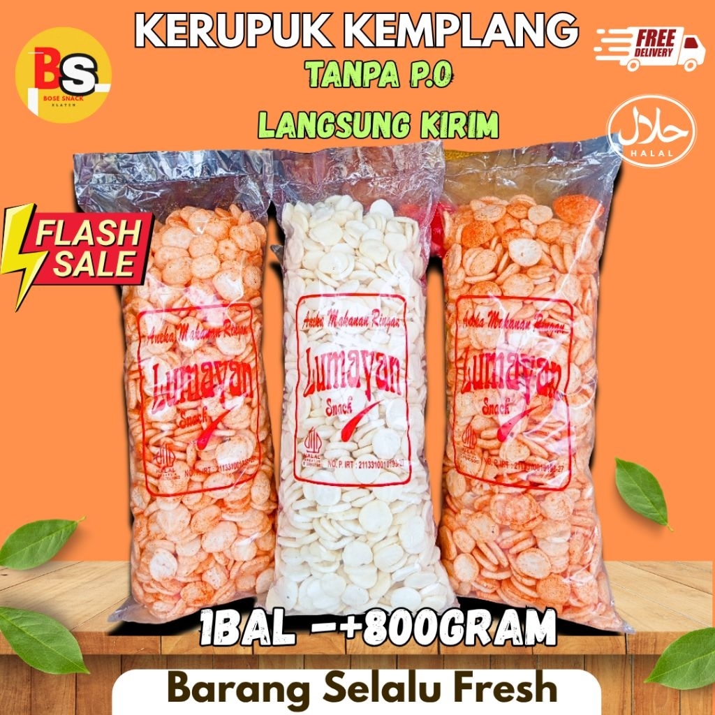 

kerupuk kemplang 1bal / kerupuk kemplang koin/ kerupuk kemplang palembang