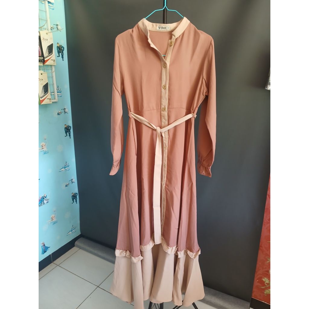 PRELOVED GAMIS NURJANAH SET FAUZ HIJAB