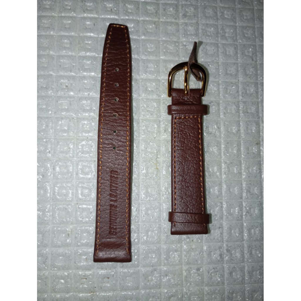 Tali jam tangan kulit 15mm
