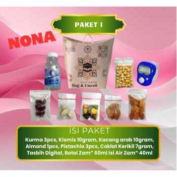 

NONA - PAKET I / i 10 - Paket Oleh oleh Haji dan Umroh - Nyaman Kurma