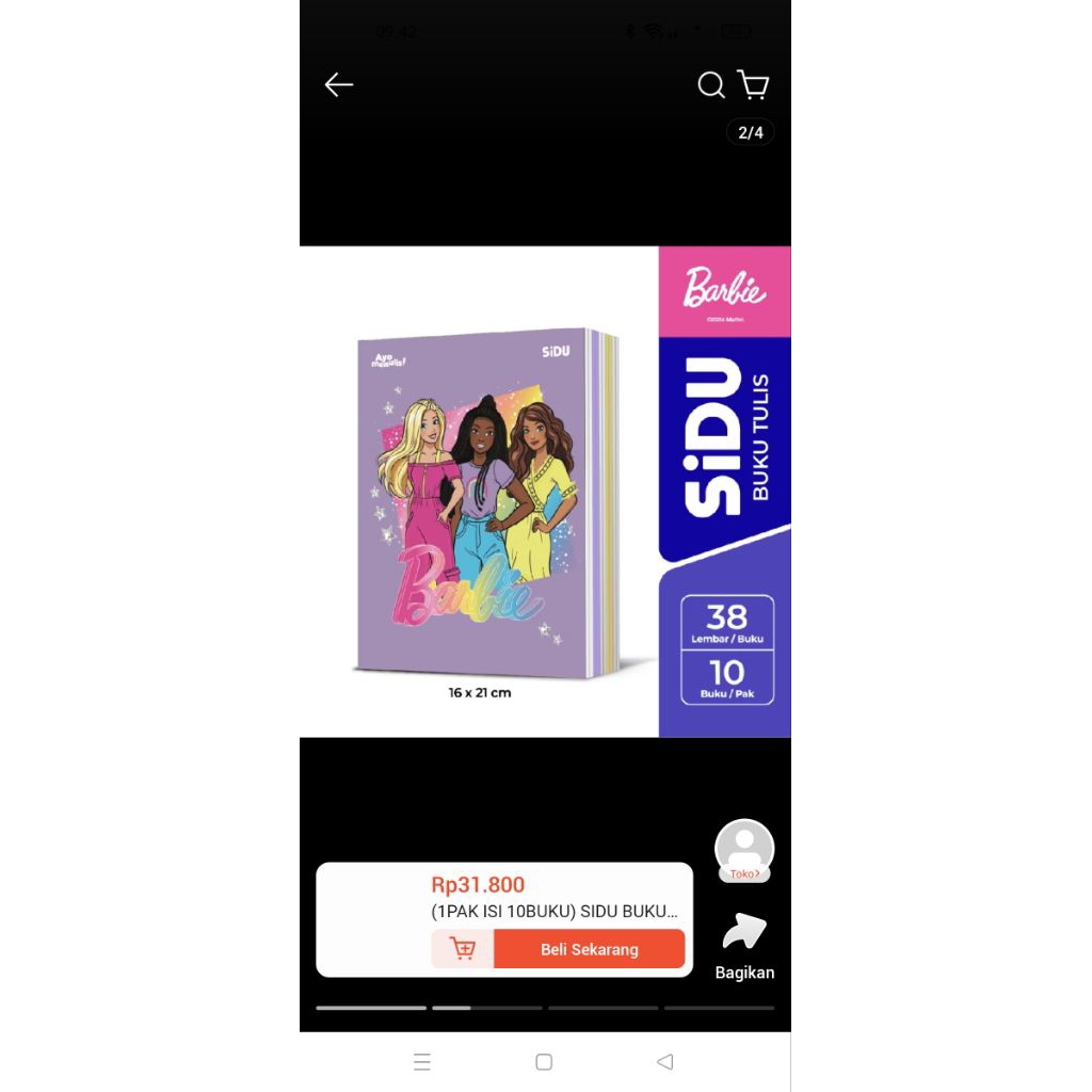 

35) Sidu Buku Tulis Barbyagkblb