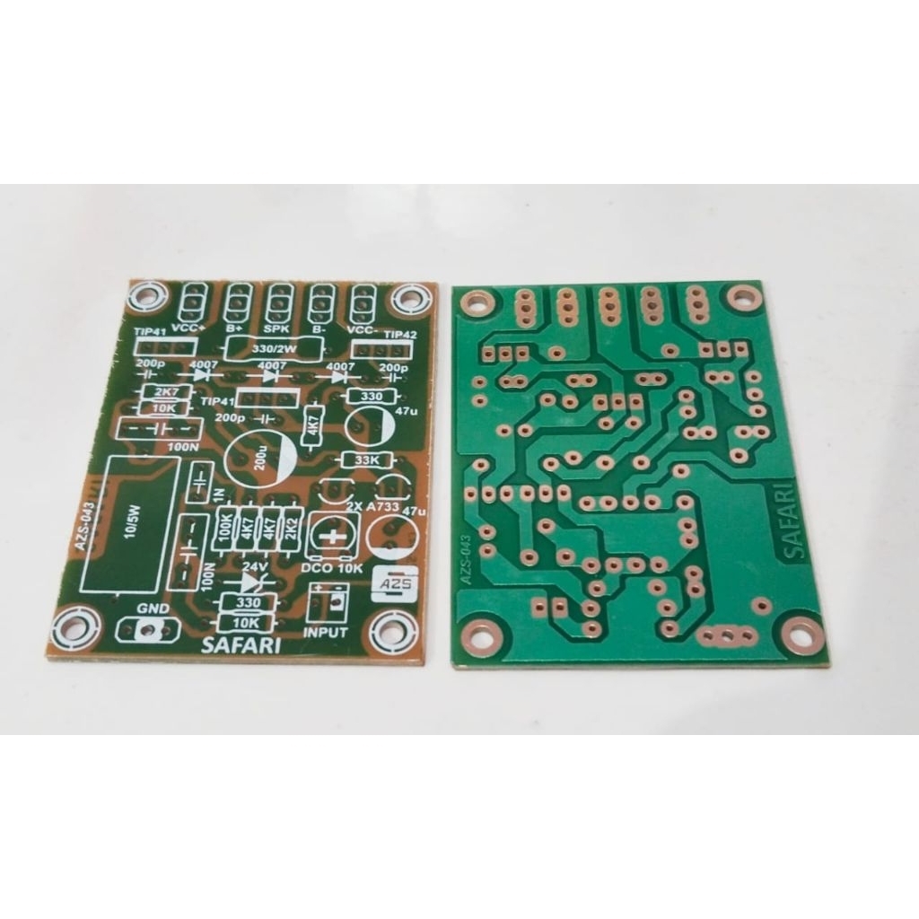PCB Driver Power Amplifier SAFARI Mini XPC AZS 043