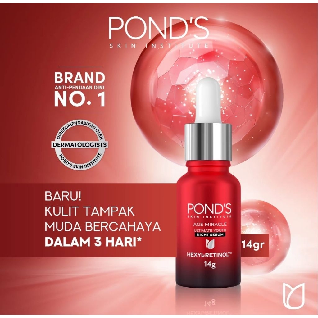 Ponds Age Miracle Hexyl Retinol Serum 14 gr