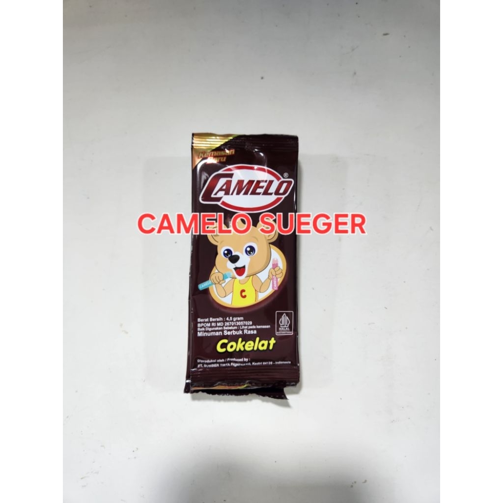 

Minuman Bubuk Camelo Rasa Cokelat - 24 Renteng isi 240Pcs harga murah