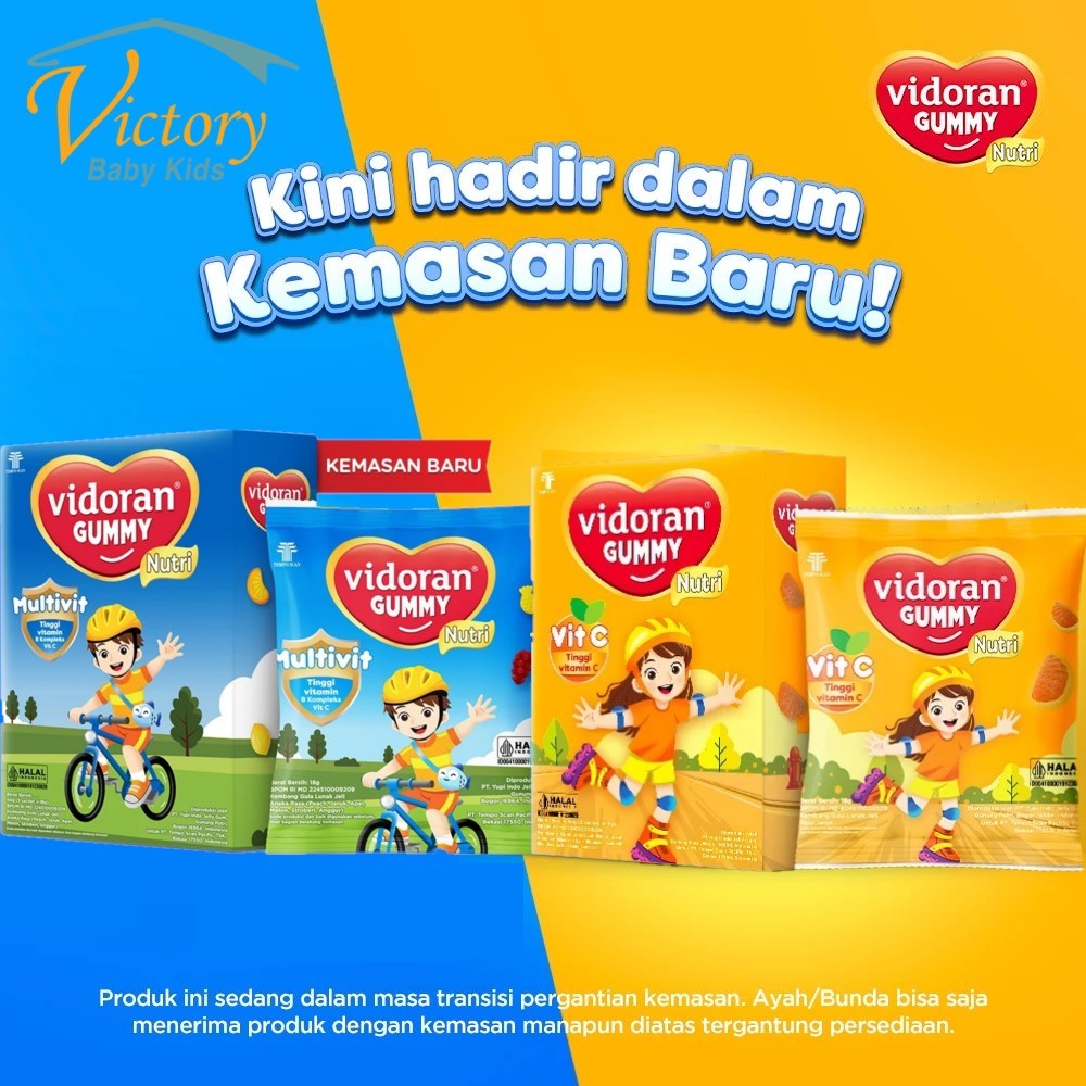 Vidoran Gummy All Variant Vitamin C Anak-anak