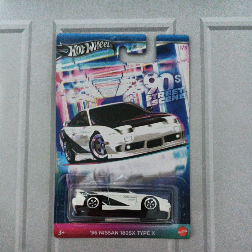 Hotwheels Nissan 180SX 90s Street Scene