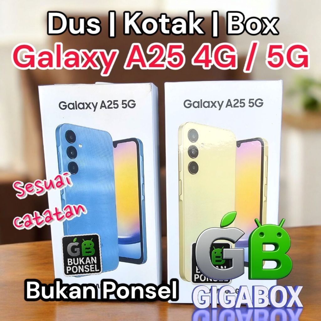 

Dus | Kardus | Box Samsung Galaxy A25 5G (Dus Only / Fullset)