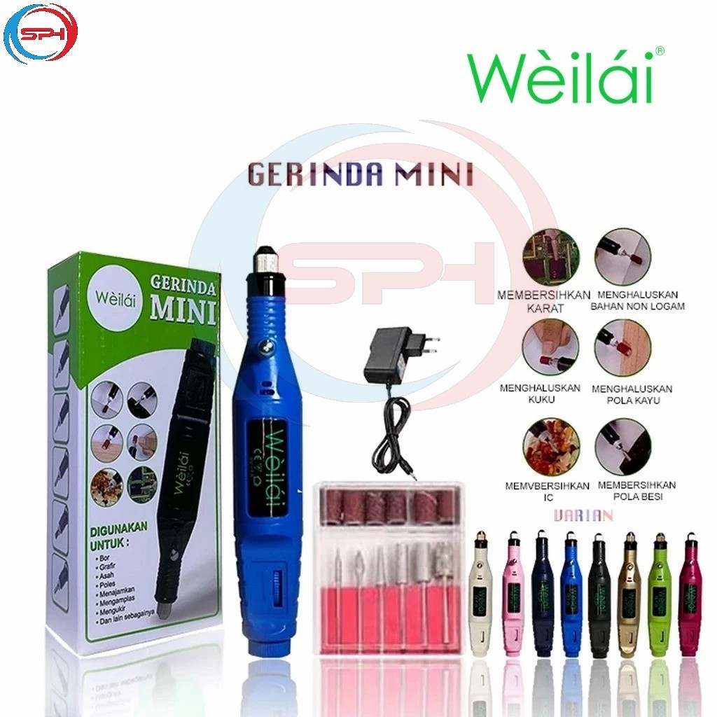 Weilai Mesin Mini Grinder  Grafir Bor Gerinda Ukir gerinda listrik mini gerinda mini