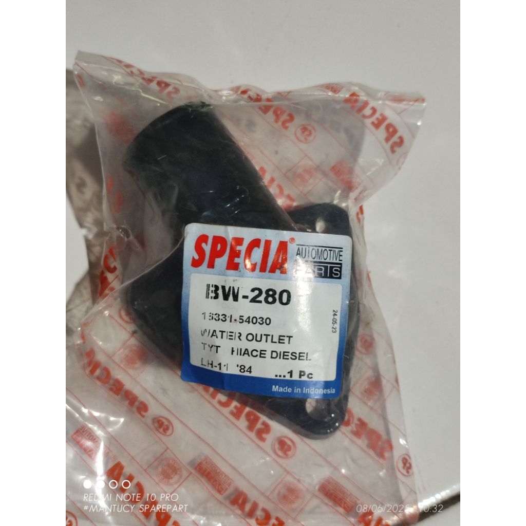 WATER AUTLET TOYOTA HIACE DIESEL TAHUN 1982-1985