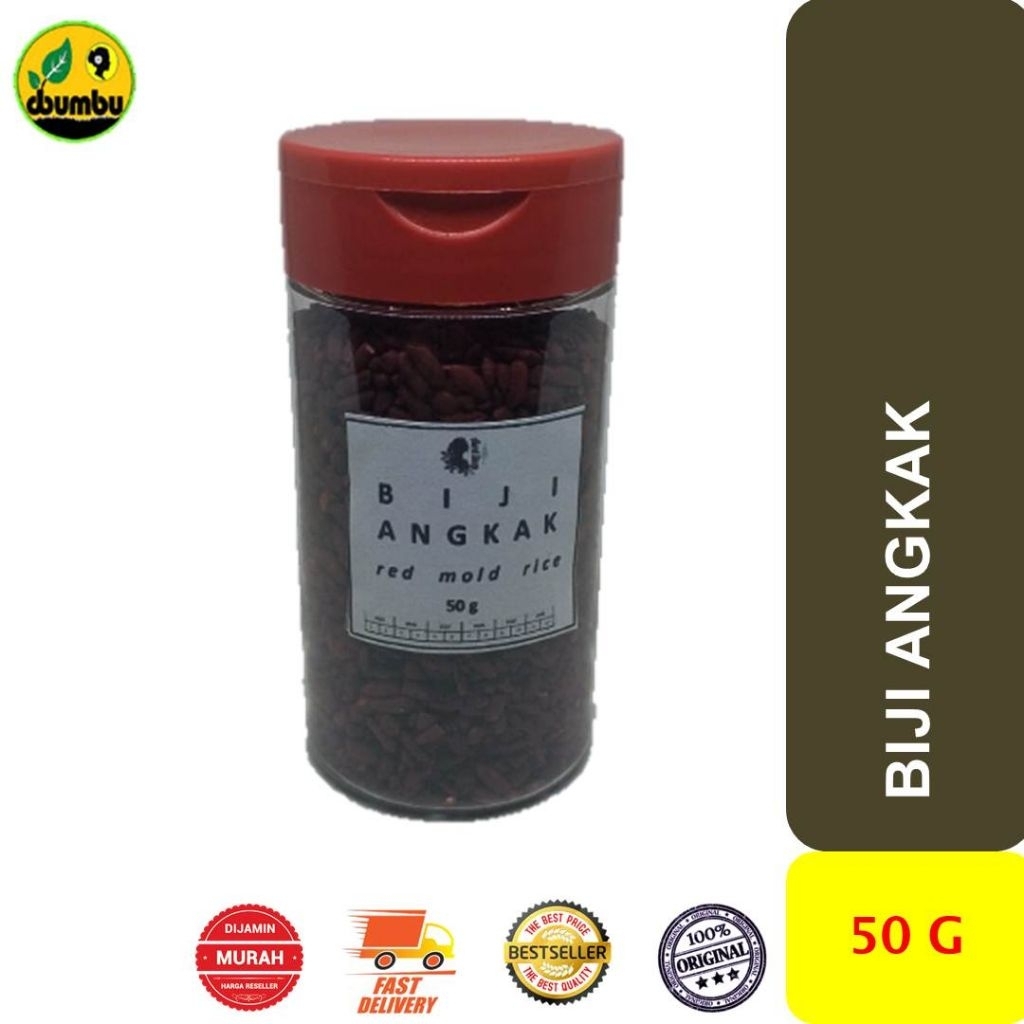 

Biji Angkak kemasan praktis botol mini 50 gram