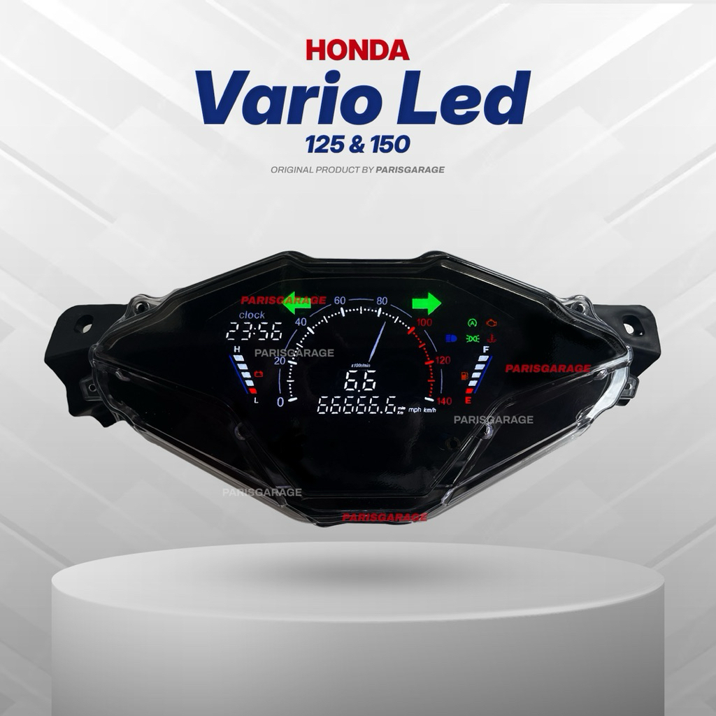 Spedometer Vario 150 Led / Speedometer Digital Vario Old Led / Spidometer Digital Vario 150 Led Old