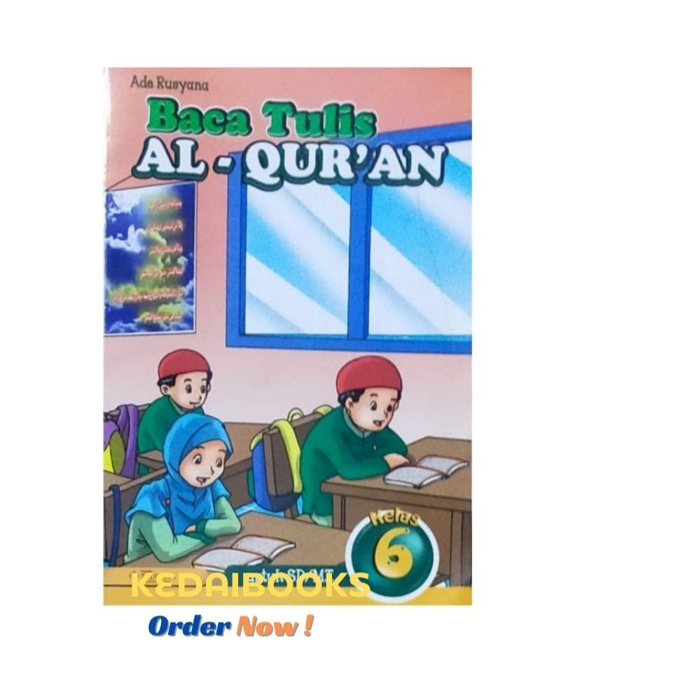 Buku BTQ Baca Tulis Al Qur’an Kelas 6 SD PT THURSINA