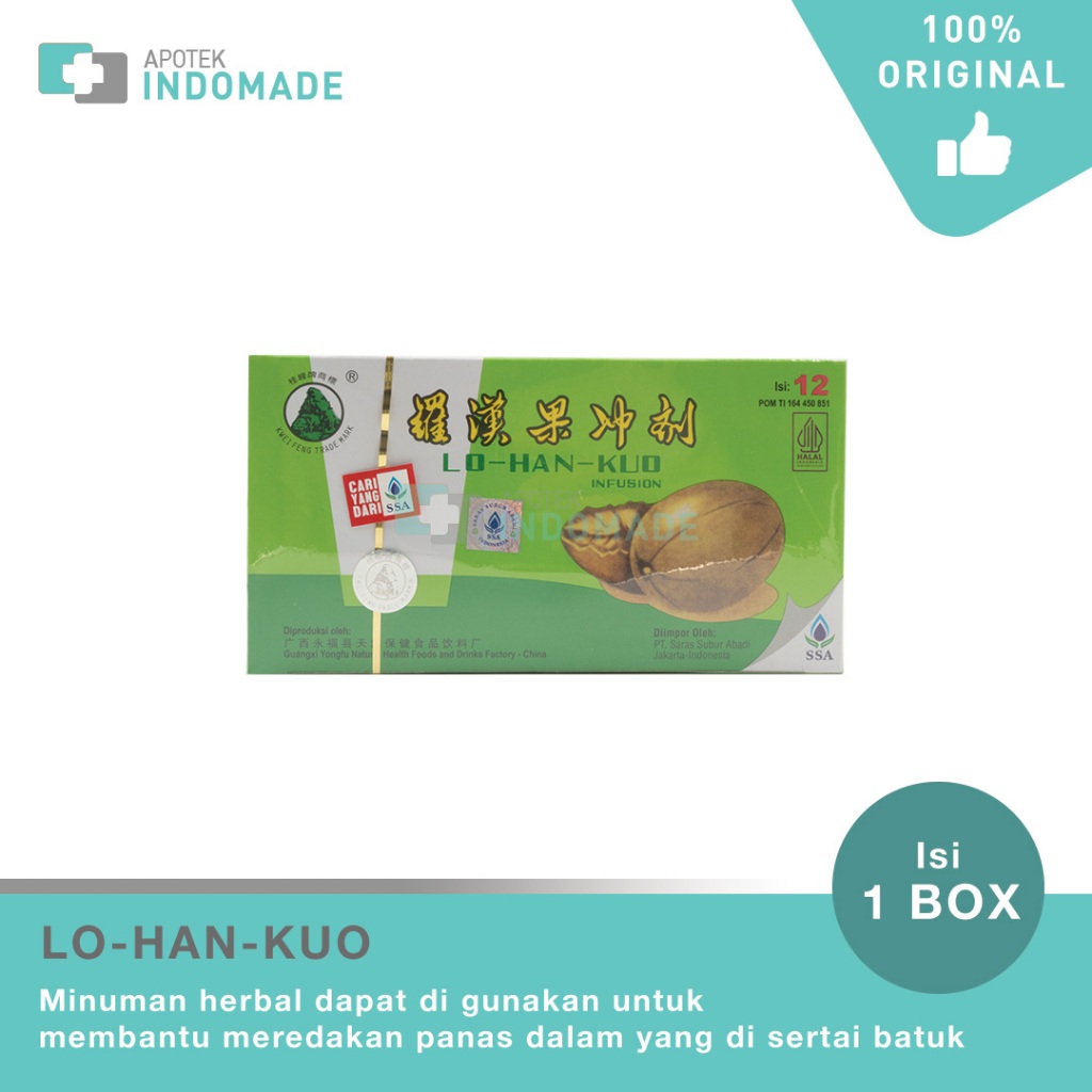 Lo Han Kuo Obat Herbal / Lo Han Kuo Obat Cina / Lo Han Kuo Obat Tradisional / Obat Cina Untuk Panas 