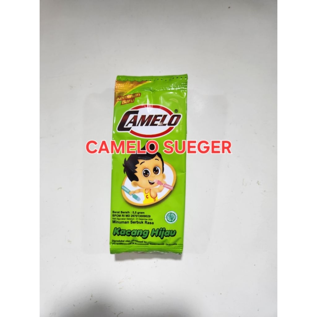 

Minuman Bubuk Camelo Rasa Kacang Hijau - 24 Renteng isi 240Pcs harga murah