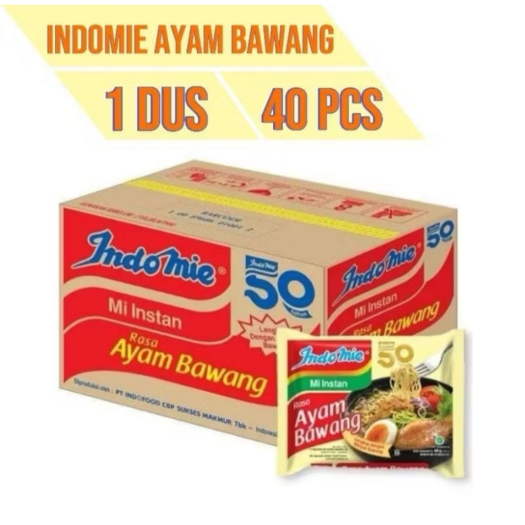 

indomie ayam bawang (40 pcs)