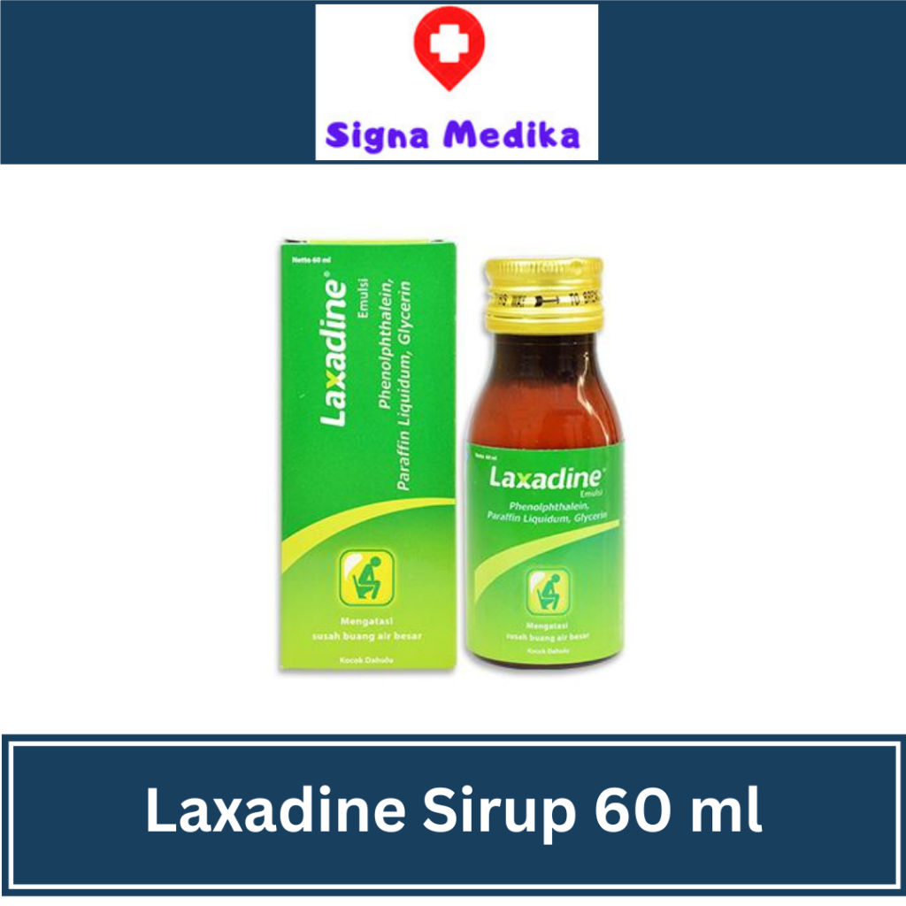 Laxadine Sirup 60ml - Obat Pelancar Bab