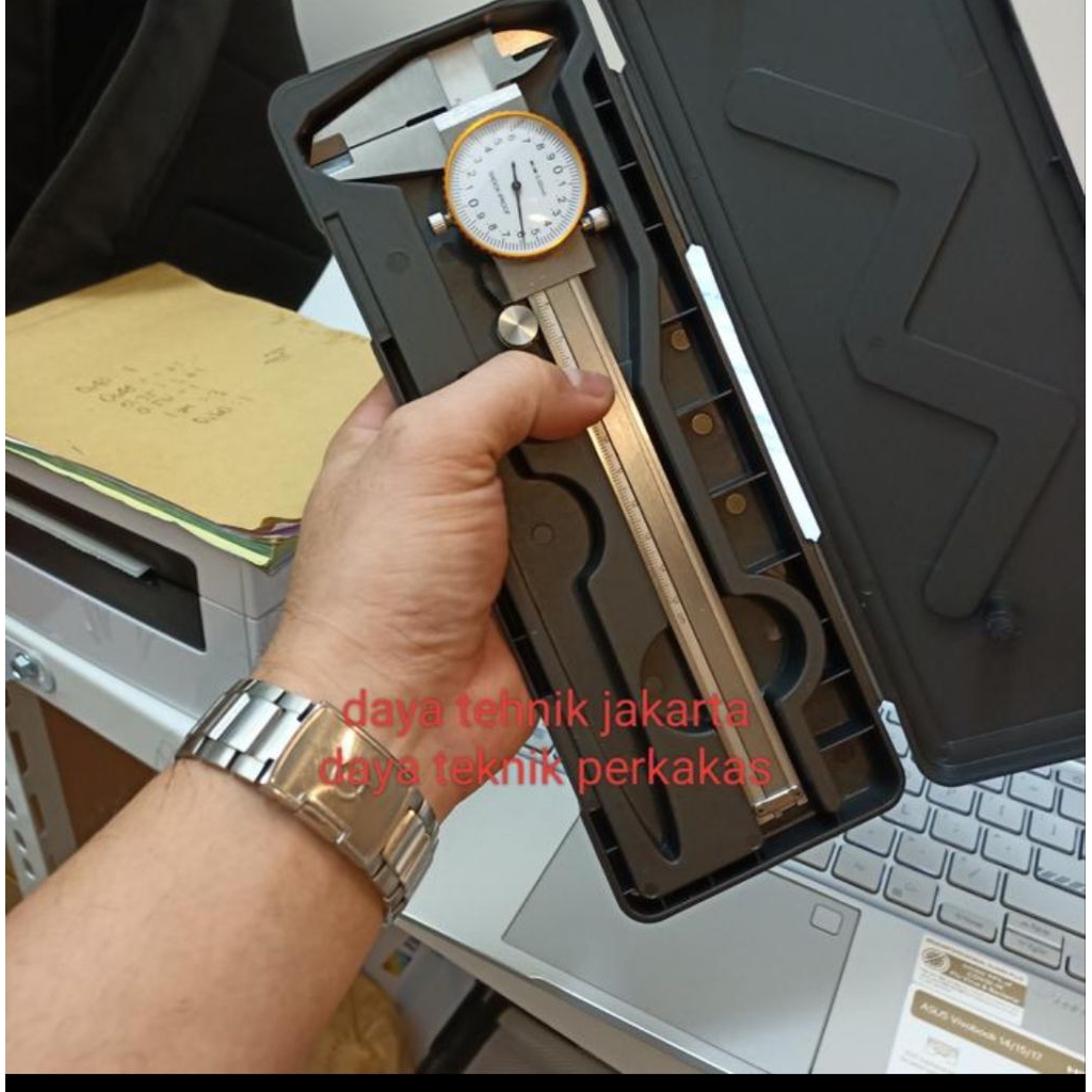 sigmat dial 6" / vernier caliper 150mm dial jarum