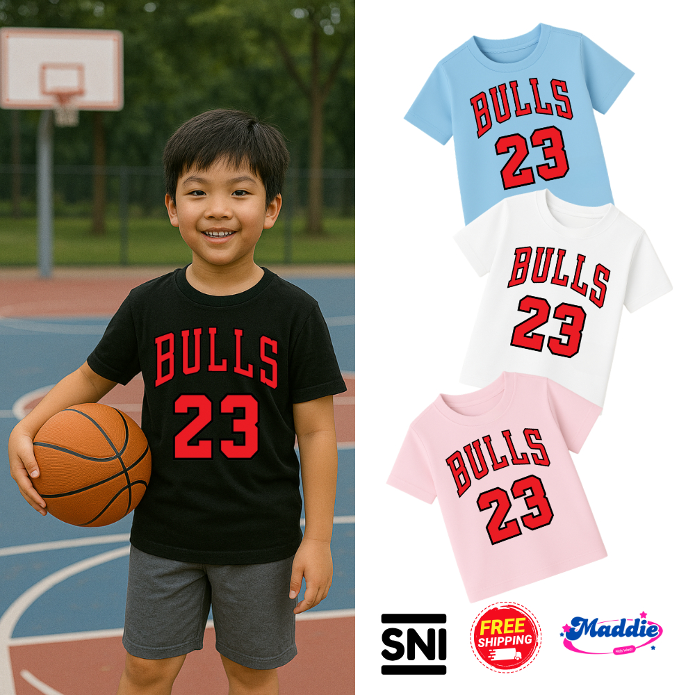 Kaos baju basket/baju basket anak laki laki/baju basket anak perempuan