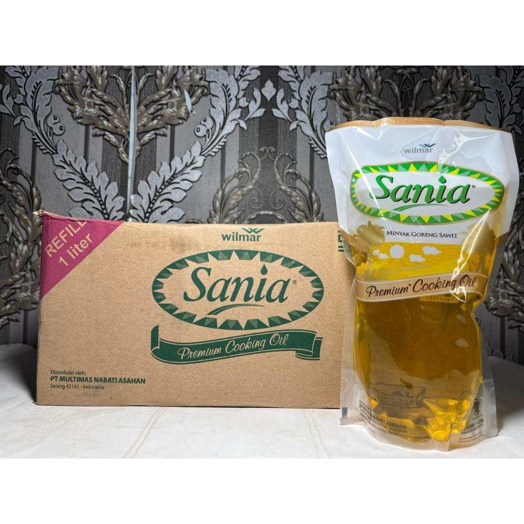 

Sania Minyak Goreng Sawit Premium Cooking Oil Pouch 1L & 2L