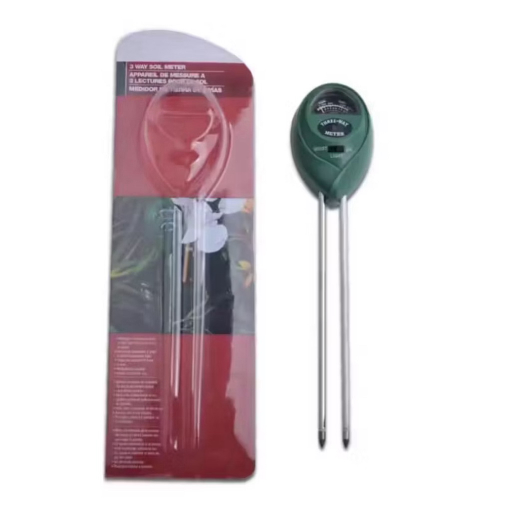 Soil Analyzer 3 in 1 (Moisture,PH,Light) Meter Cek Tanah Tester Alat