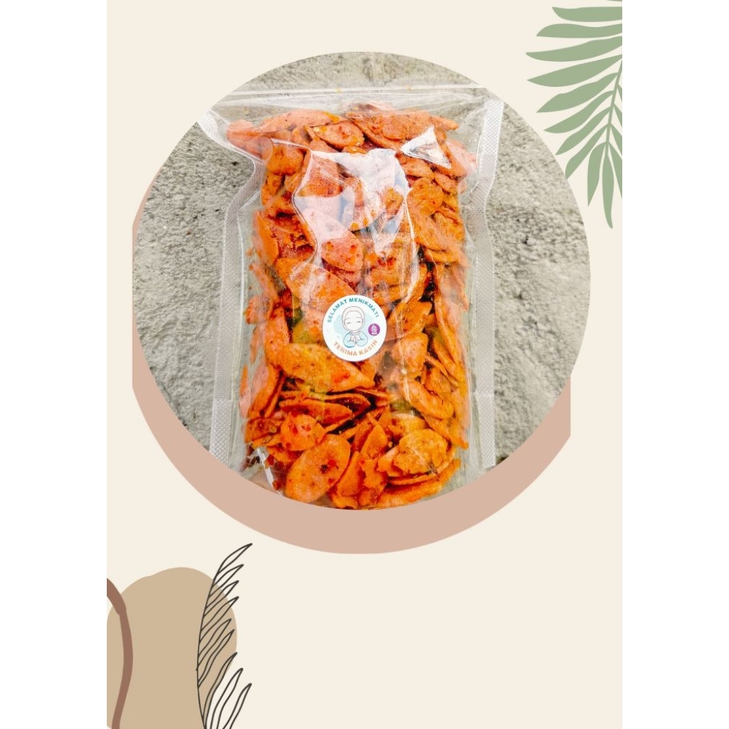 

Sosis Goreng Pedas Daun Jeruk Kemasan Pouch Sosreng Pedas