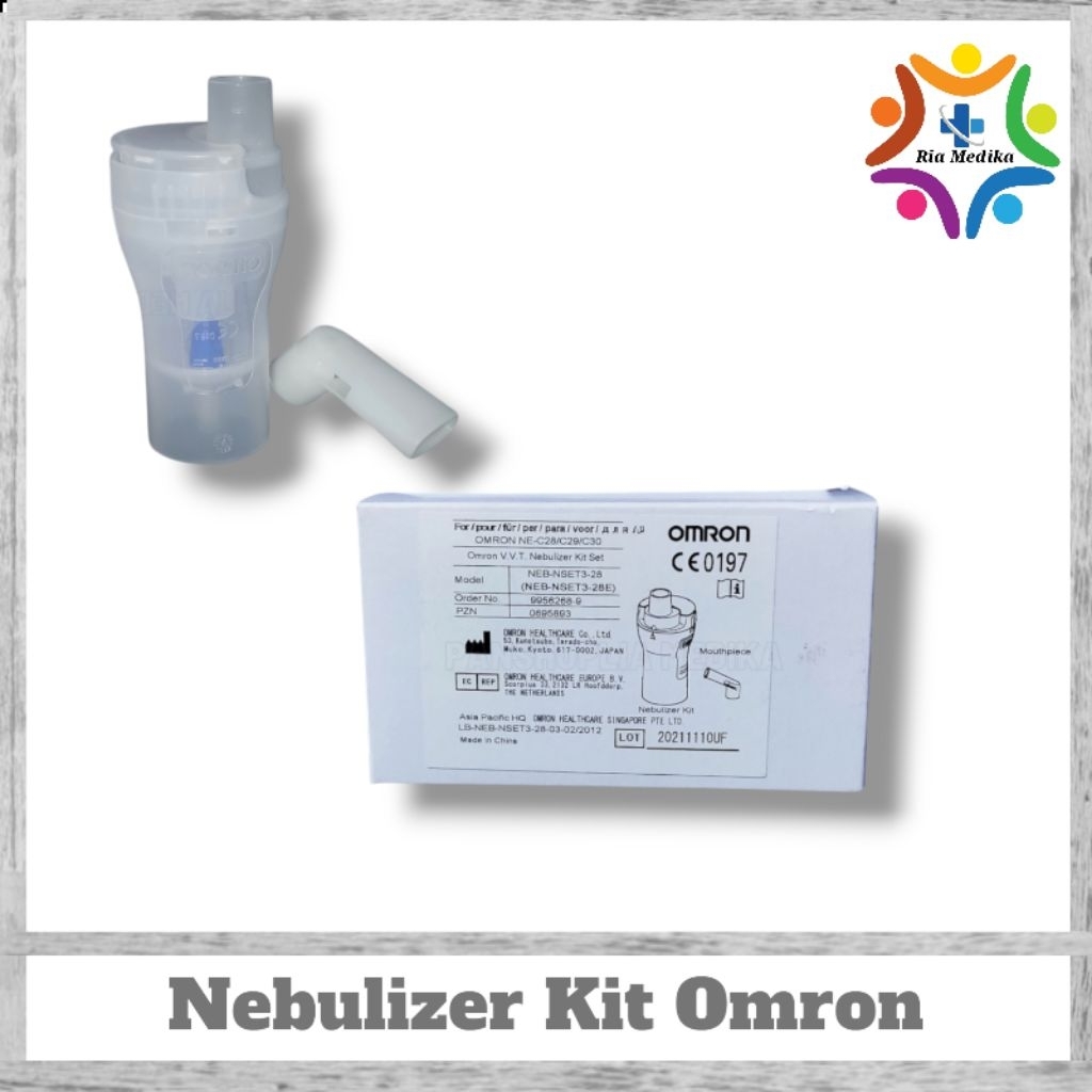 Wadah Obat Nebulizer Omron C28 C29  Nebulizer Kit Omron Original