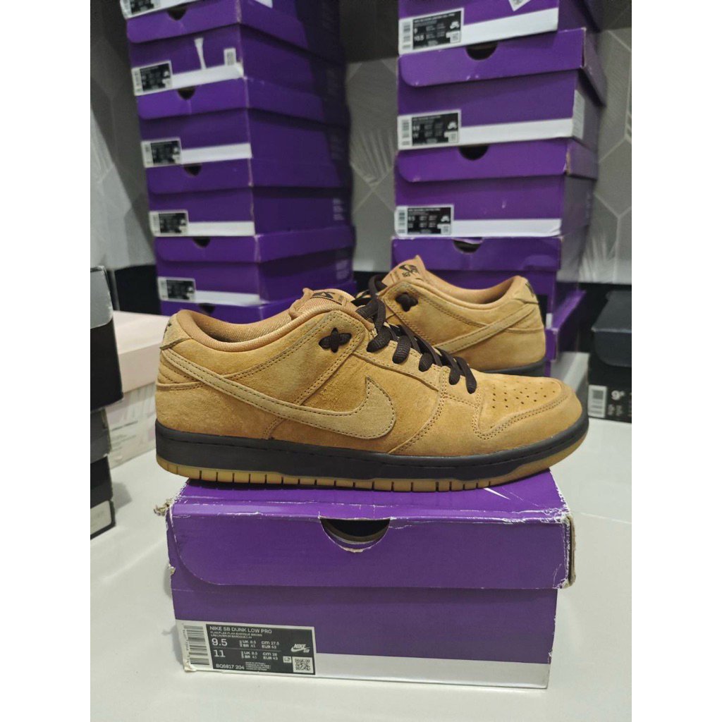 nike sb dunk low wheat