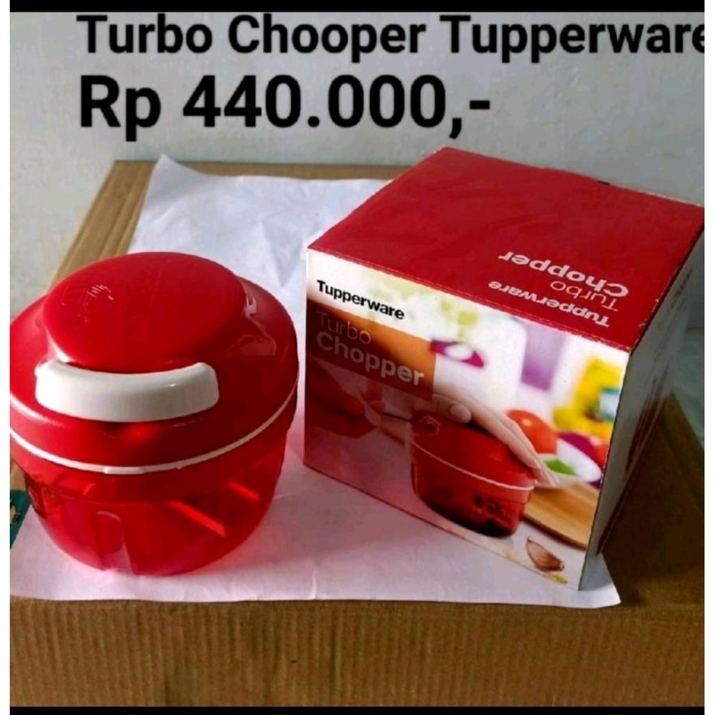 Turbo  Chooper Tupperware