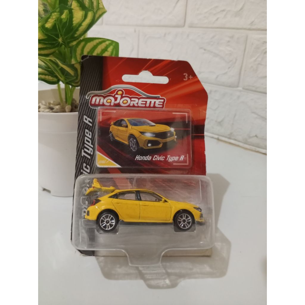 Majorette Honda Civic Type R Kuning