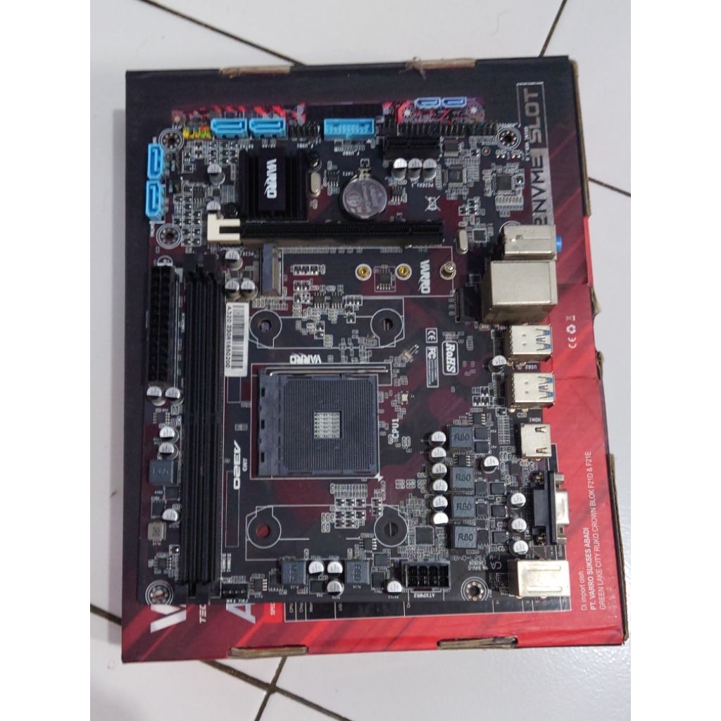 Motherboard Varro A320 Am4