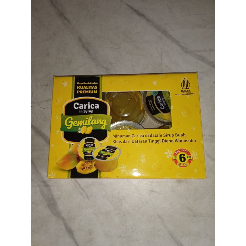 

Carica kualitas premium isi 6 cup