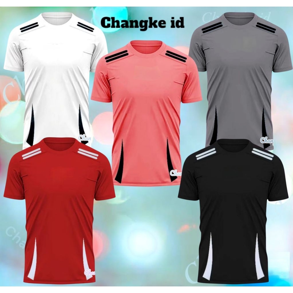 Terbaru Kaos Sport Training Dewasa Pria Wanita Baju Atasan Jersey Olahraga Indonesia Kaos Sport Timn