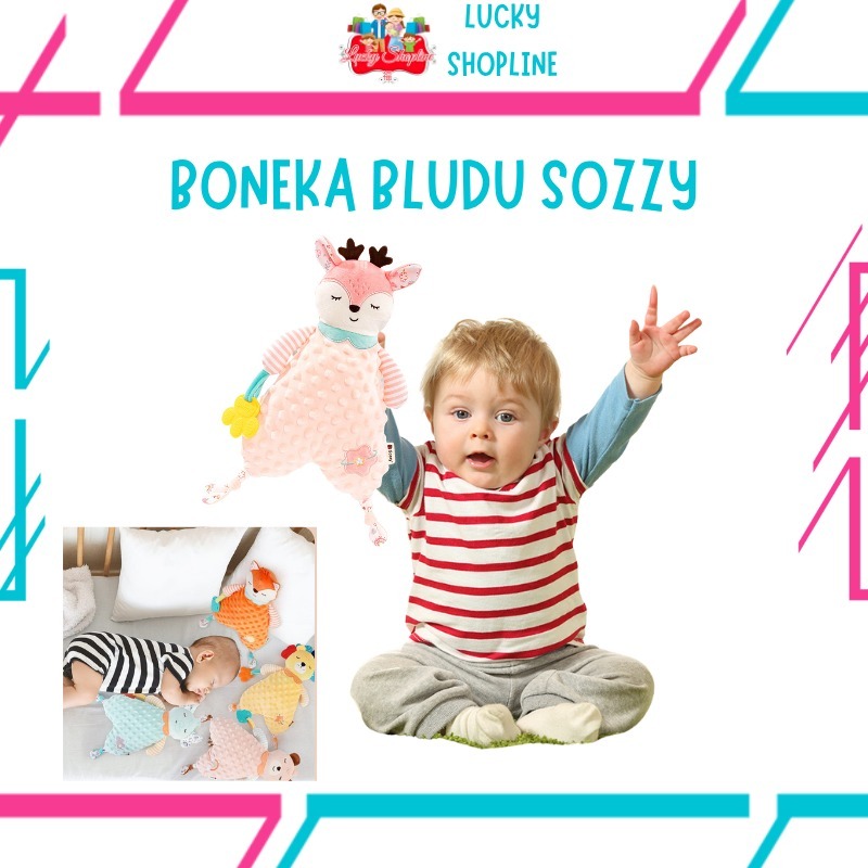 Mainan Bayi ' Boneka Bayi ' Mainan Bayi 0 6 bulan ' Teether bayi ' Boneka Bludru Sozzy