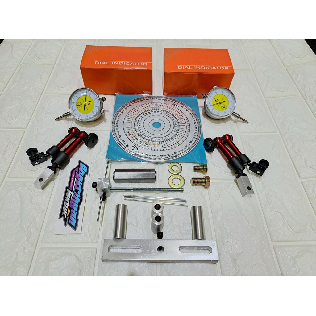 

Busur derajat flexible dial set dayel lengkap universal dial indikator degree wheel disc cam noken as racing