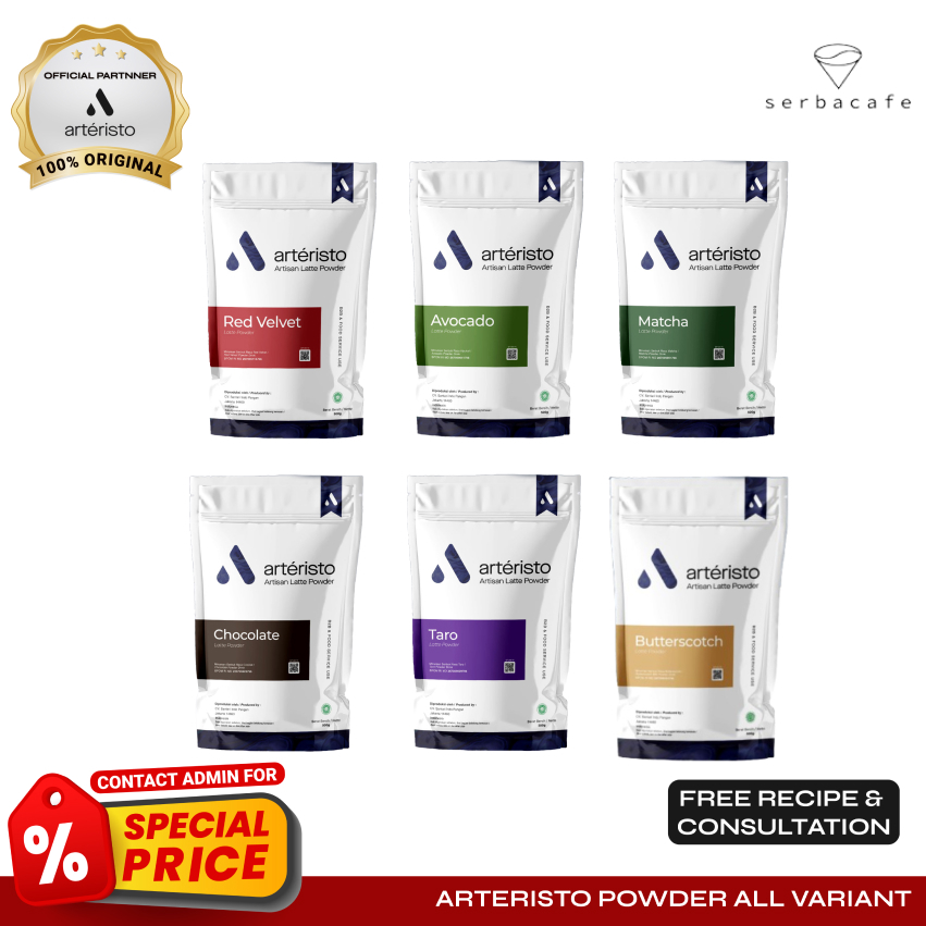 

Arteristo Flavor Powder Premium No Sugar All Flavour Original (500 gr)